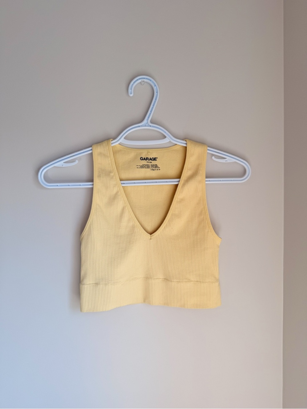 Garage seamless tank top